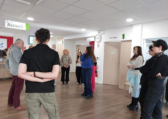 visite de l'agence Scènes et Images 